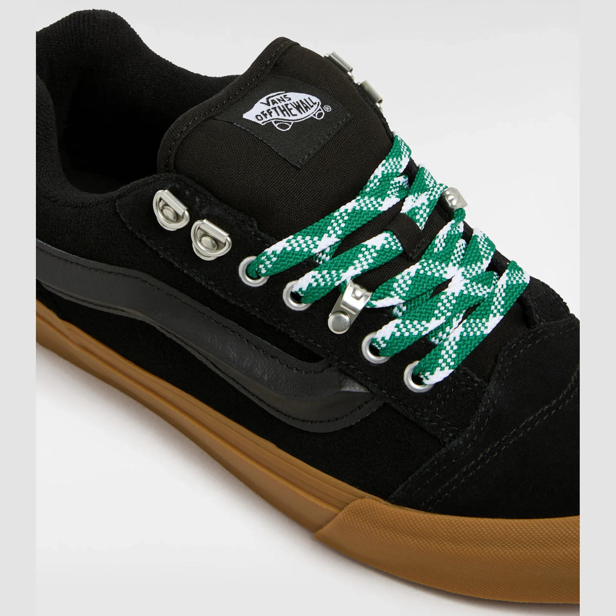 VANS Knu Skool Knu Vintage BLACK/GUM Cipő kép 4