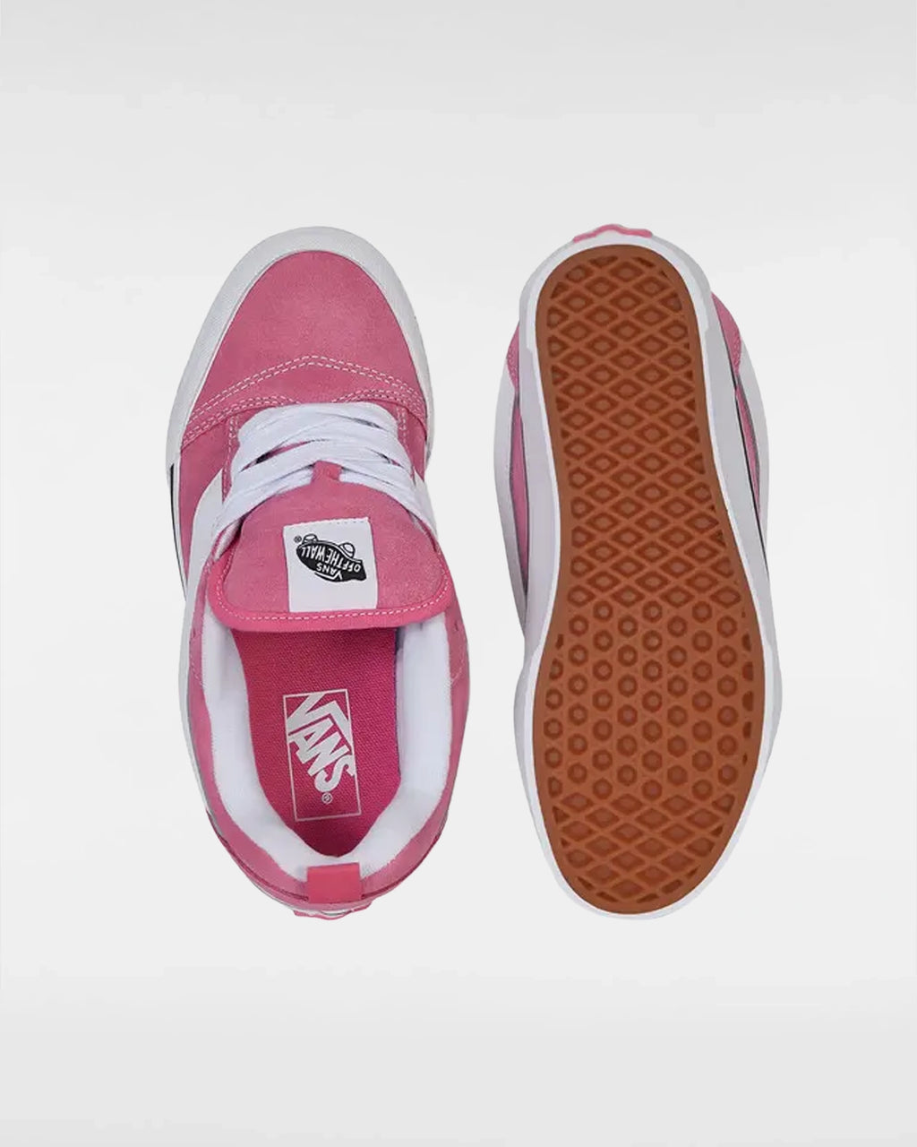 VANS Knu Skool Prism Pink/True White Cipő VN000CS02W01 - 3