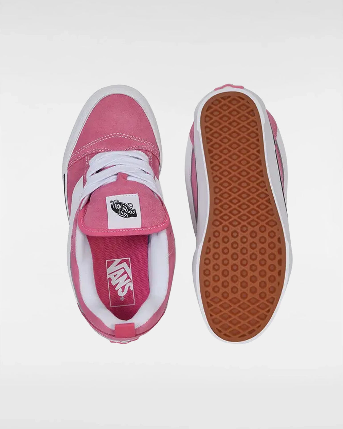 VANS Knu Skool Prism Pink/True White Cipő VN000CS02W01 - 3