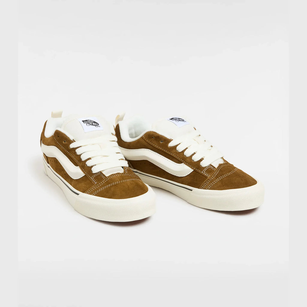 VANS Knu Skool PIG SUEDE BROWN Cipő kép 2