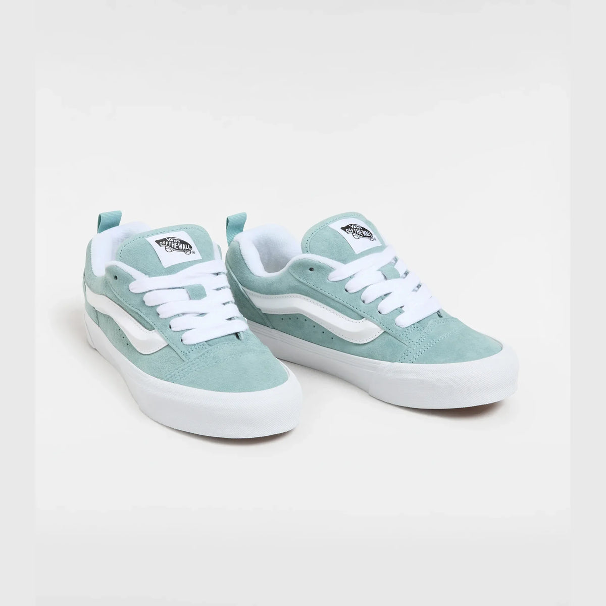 VANS Knu Skool PIG SUEDE GRAY MIST Cipő kép 2