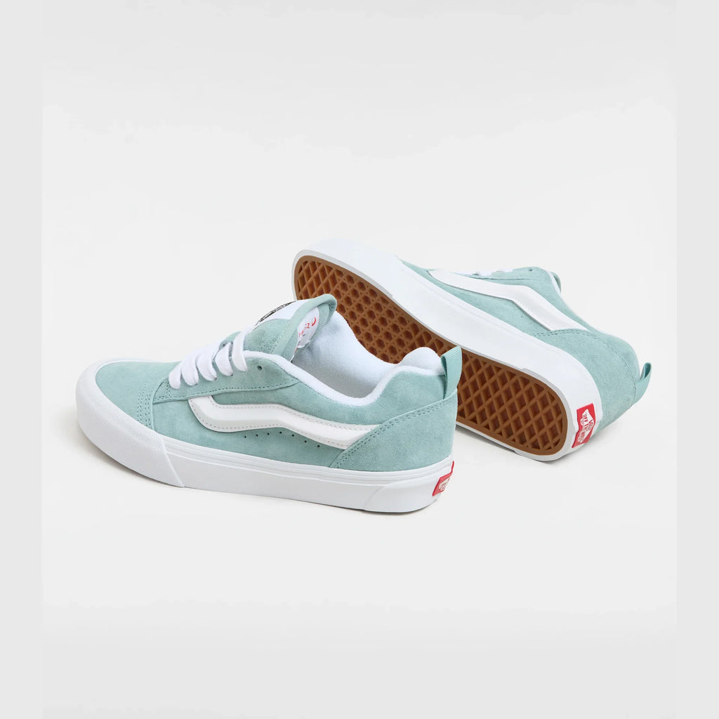 VANS Knu Skool PIG SUEDE GRAY MIST Cipő kép 3