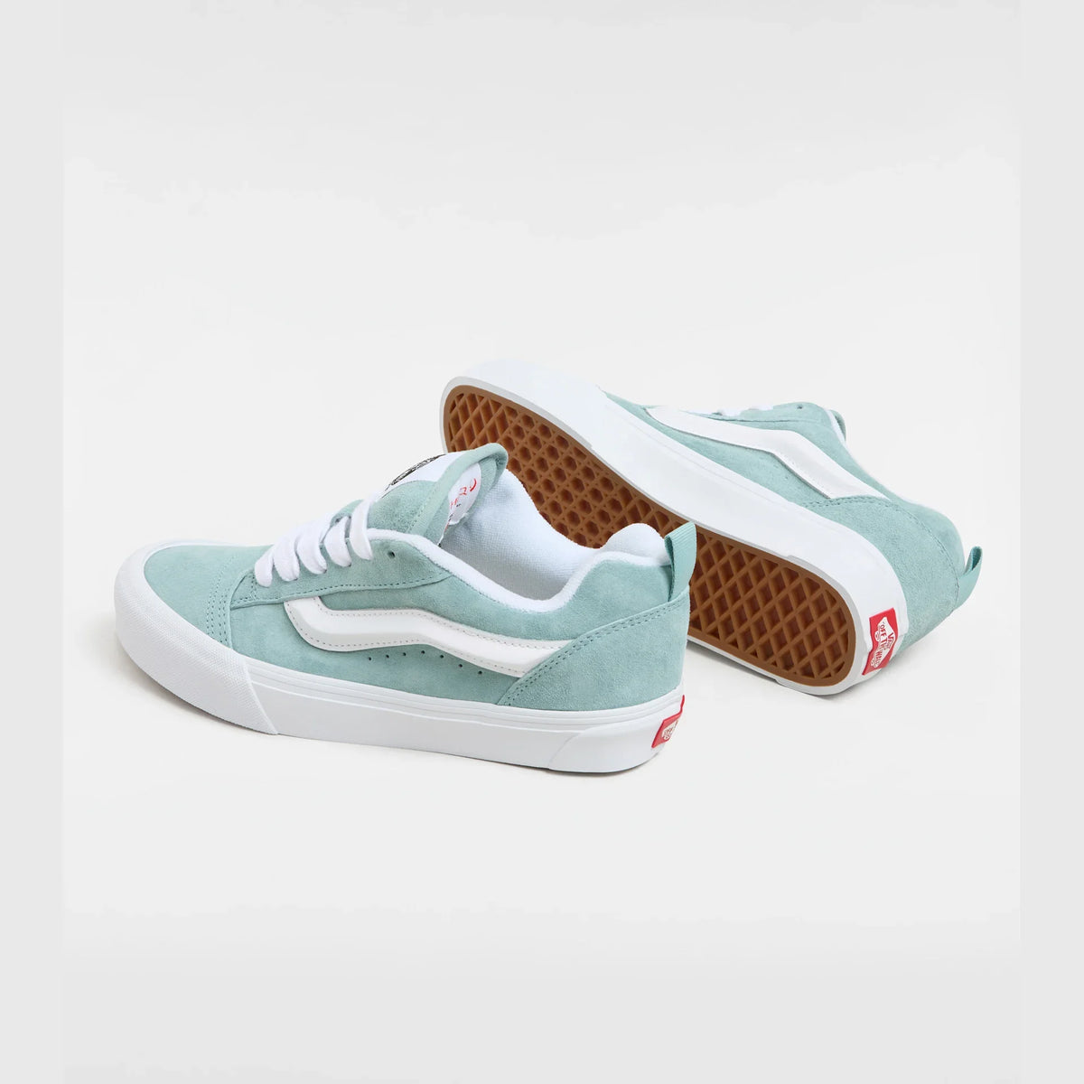 VANS Knu Skool PIG SUEDE GRAY MIST Cipő kép 3