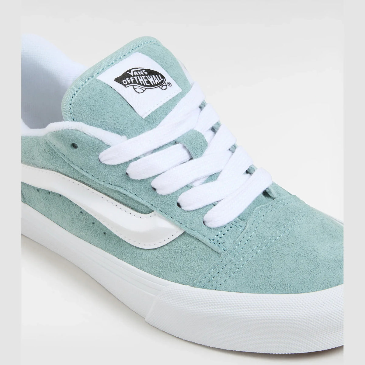 VANS Knu Skool PIG SUEDE GRAY MIST Cipő kép 4