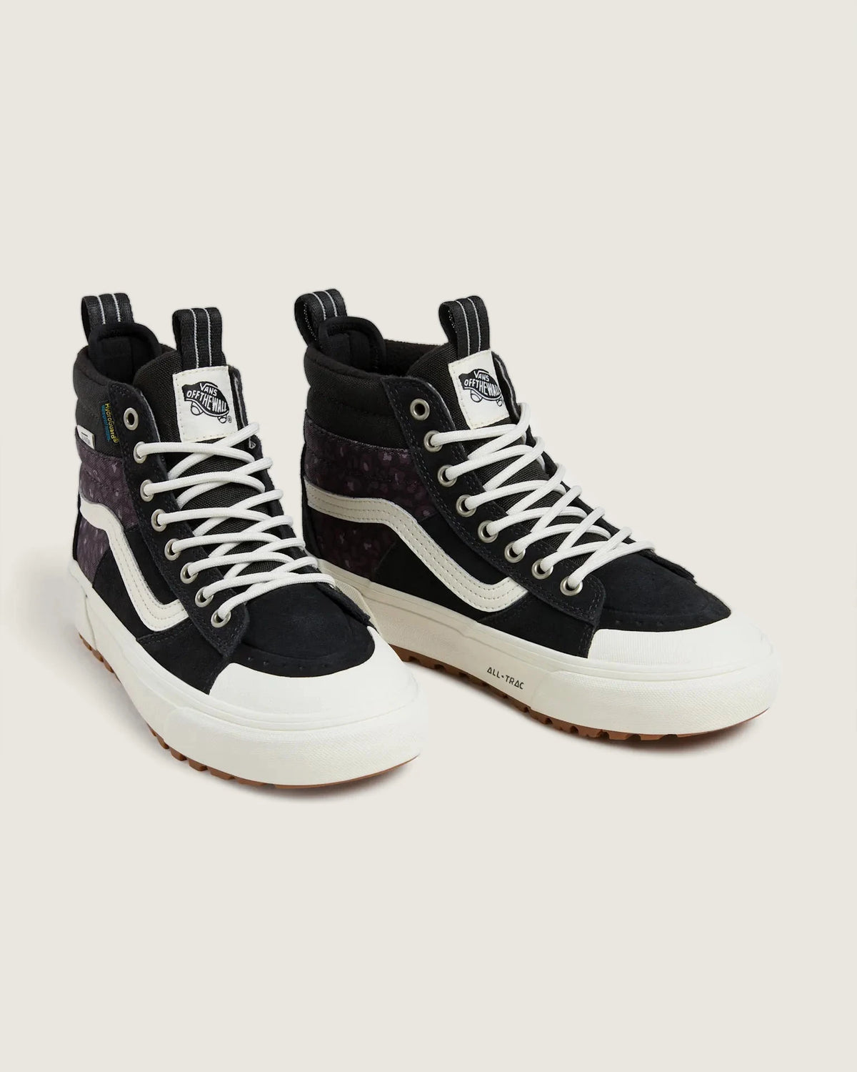 VANS MTE Sk8-Hi Waterproof black leopard Cipő VN000CVT6I71 - 2