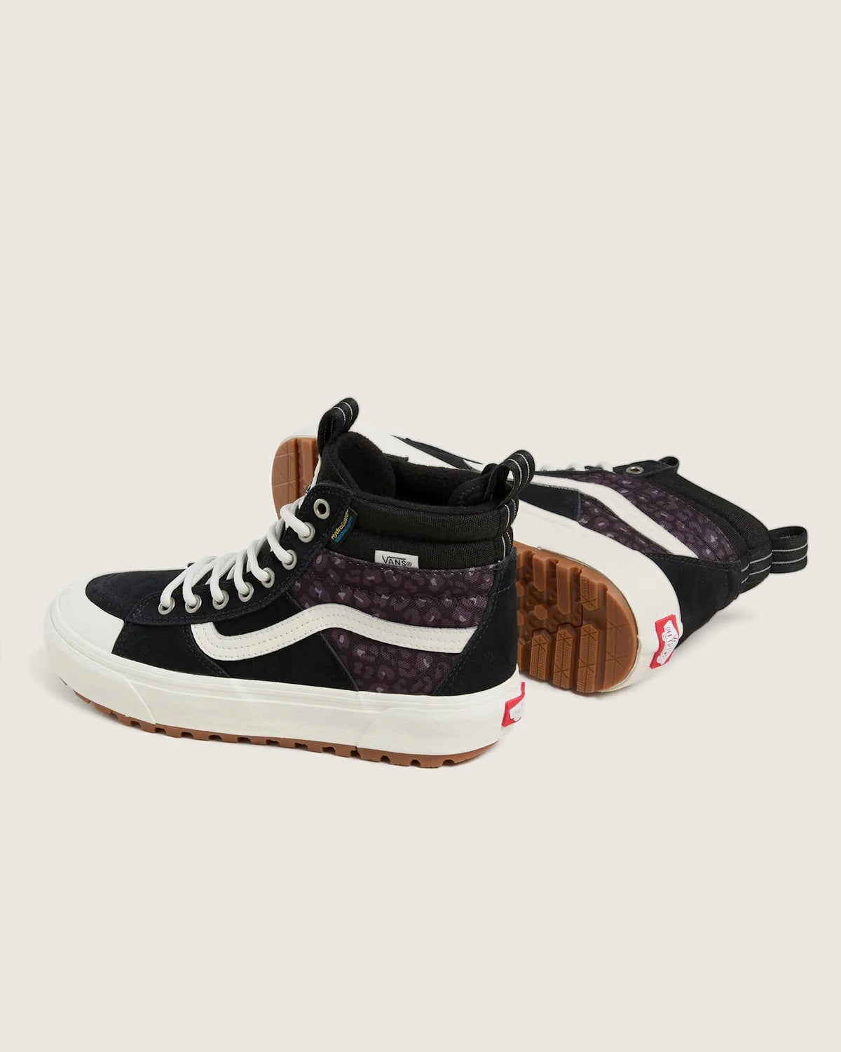 VANS MTE Sk8-Hi Waterproof black leopard Cipő VN000CVT6I71 - 3