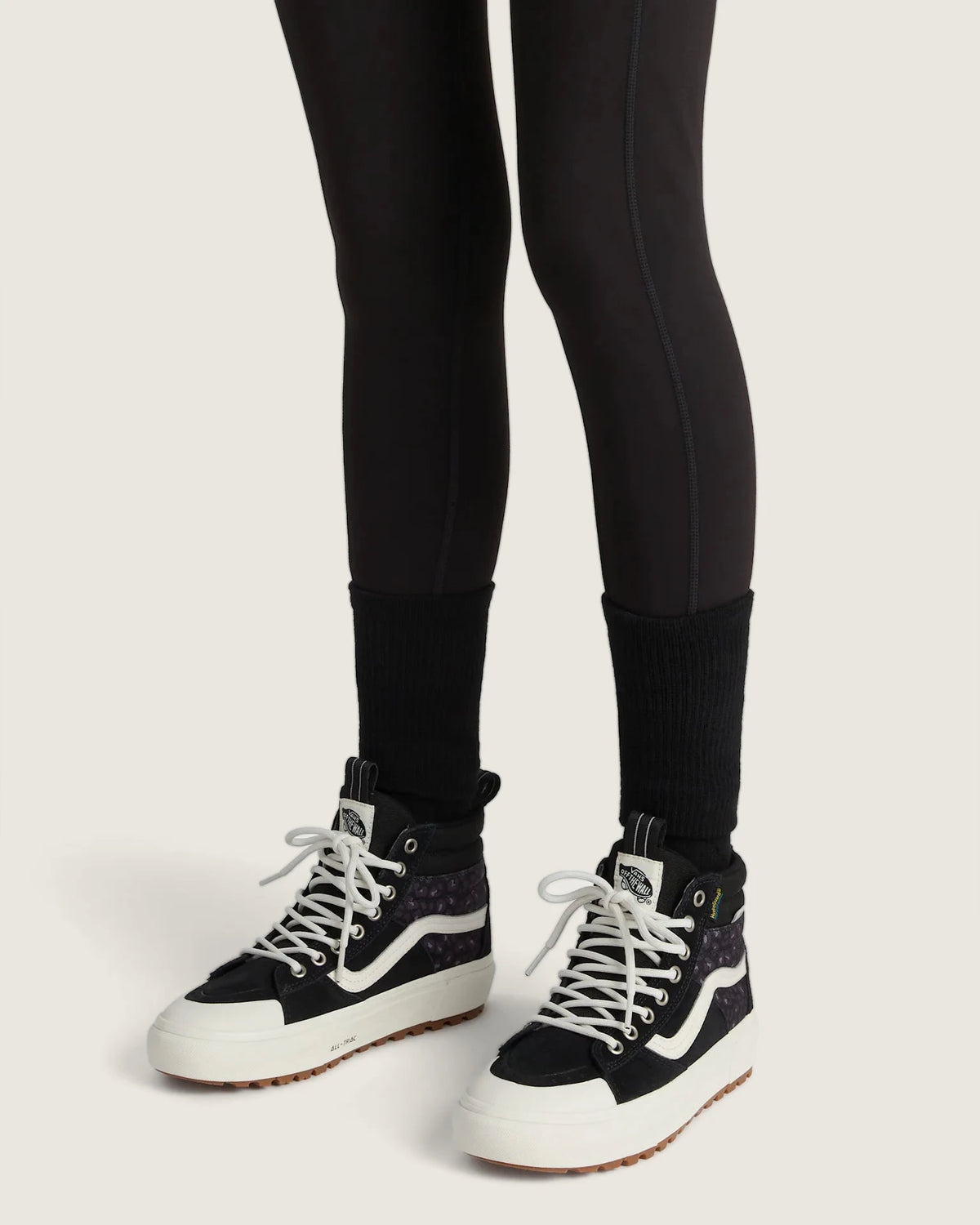 VANS MTE Sk8-Hi Waterproof black leopard Cipő VN000CVT6I71 - 5