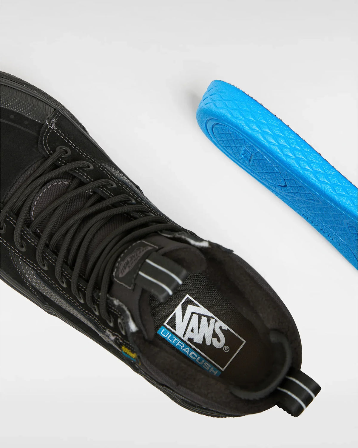 VANS MTE Sk8-Hi Waterproof BLACK/BLACK Cipő kép 6