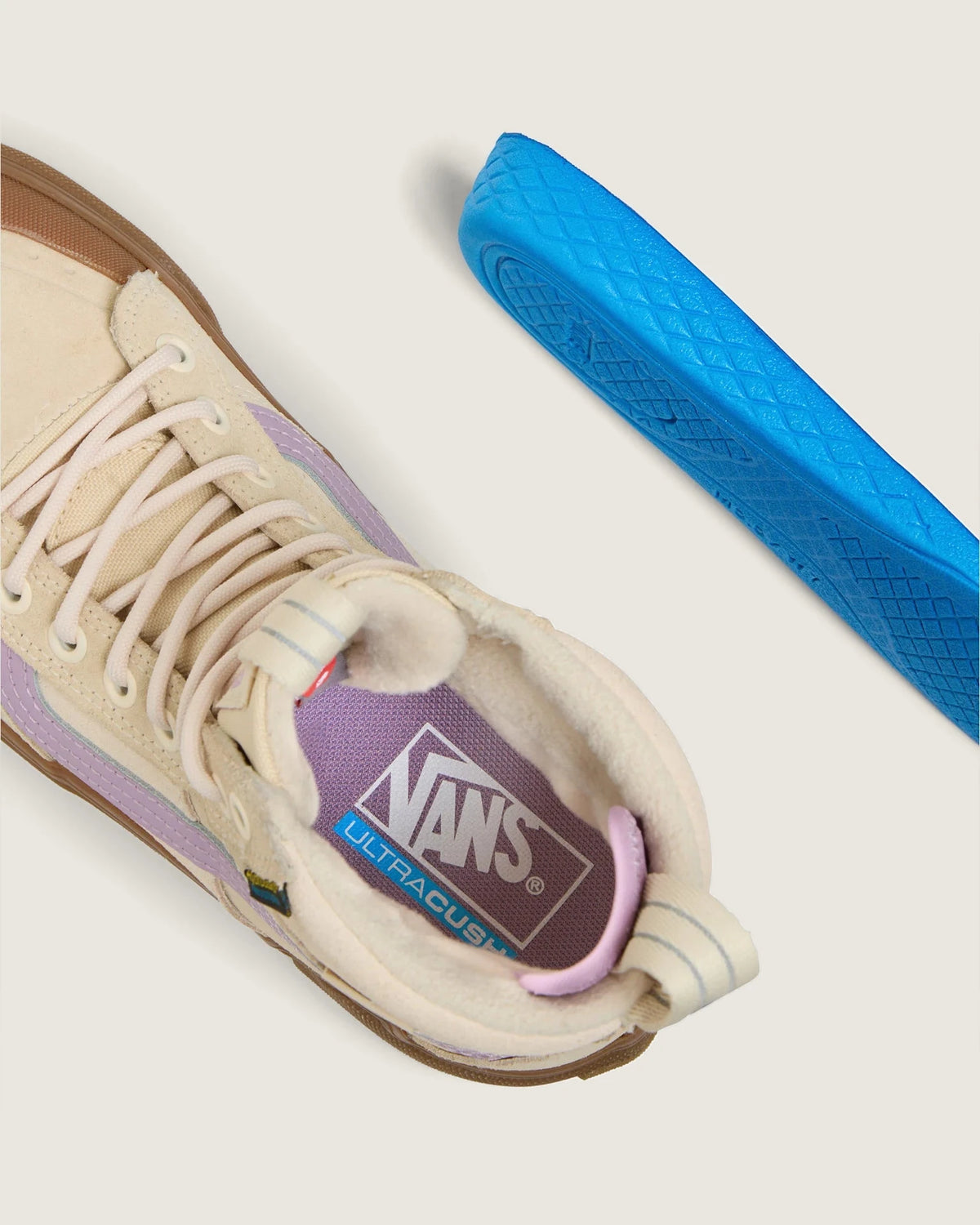 VANS MTE Sk8-Hi Waterproof White/Purple Cipő VN000CVTWHP1 - 7