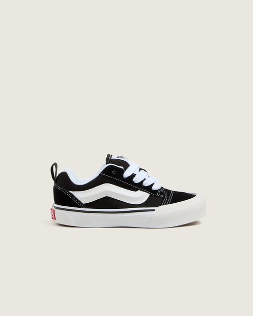 VANS Knu Skool BLACK/TRUE WHITE Cipő kép 1
