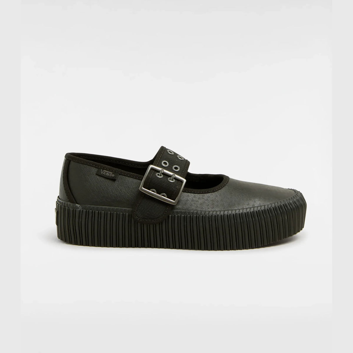 VANS Mary Jane Creeper Grunge Core BLACK LEATHER kép 1