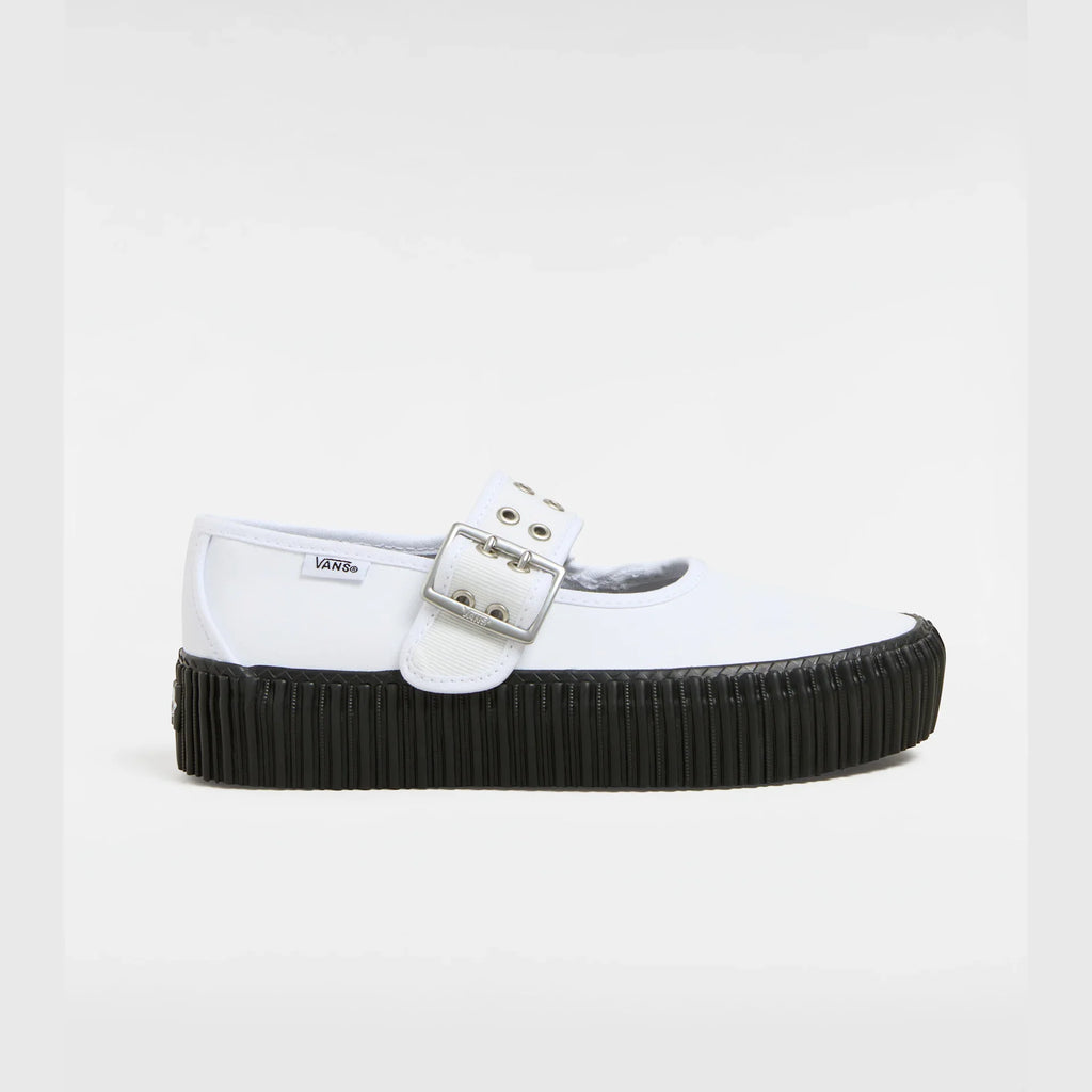 VANS Mary Jane Creeper Grunge Ballet WHITE/BLACK kép 1