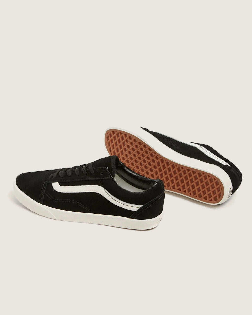 VANS Old Skool Lowpro Black/Marshmallow Cipő VN000D0E1KP1 - 3