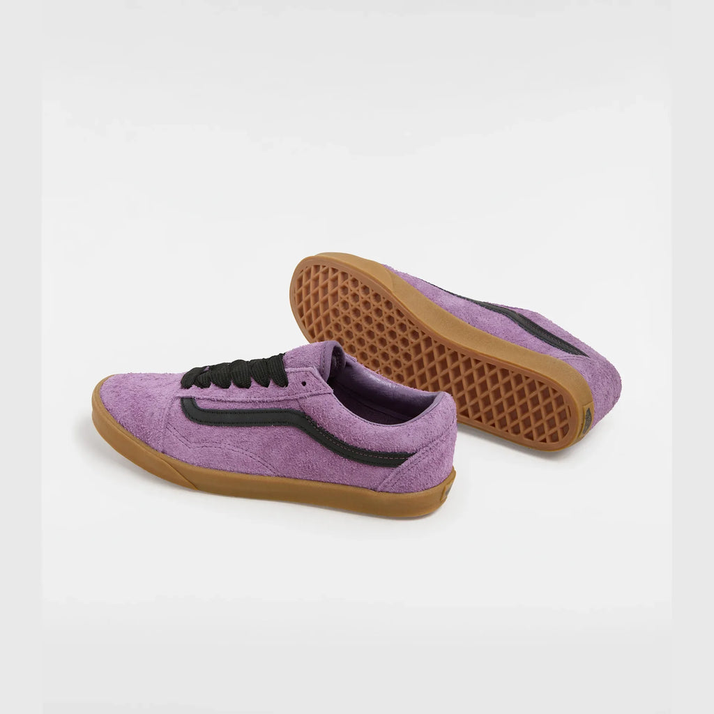 VANS Old Skool Lowpro HAIRY SUEDE GRAPE JAM kép 3