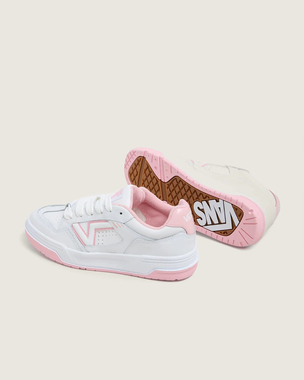 VANS Upland Leather White/Pink Cipő VN000D1HYL71 - 3