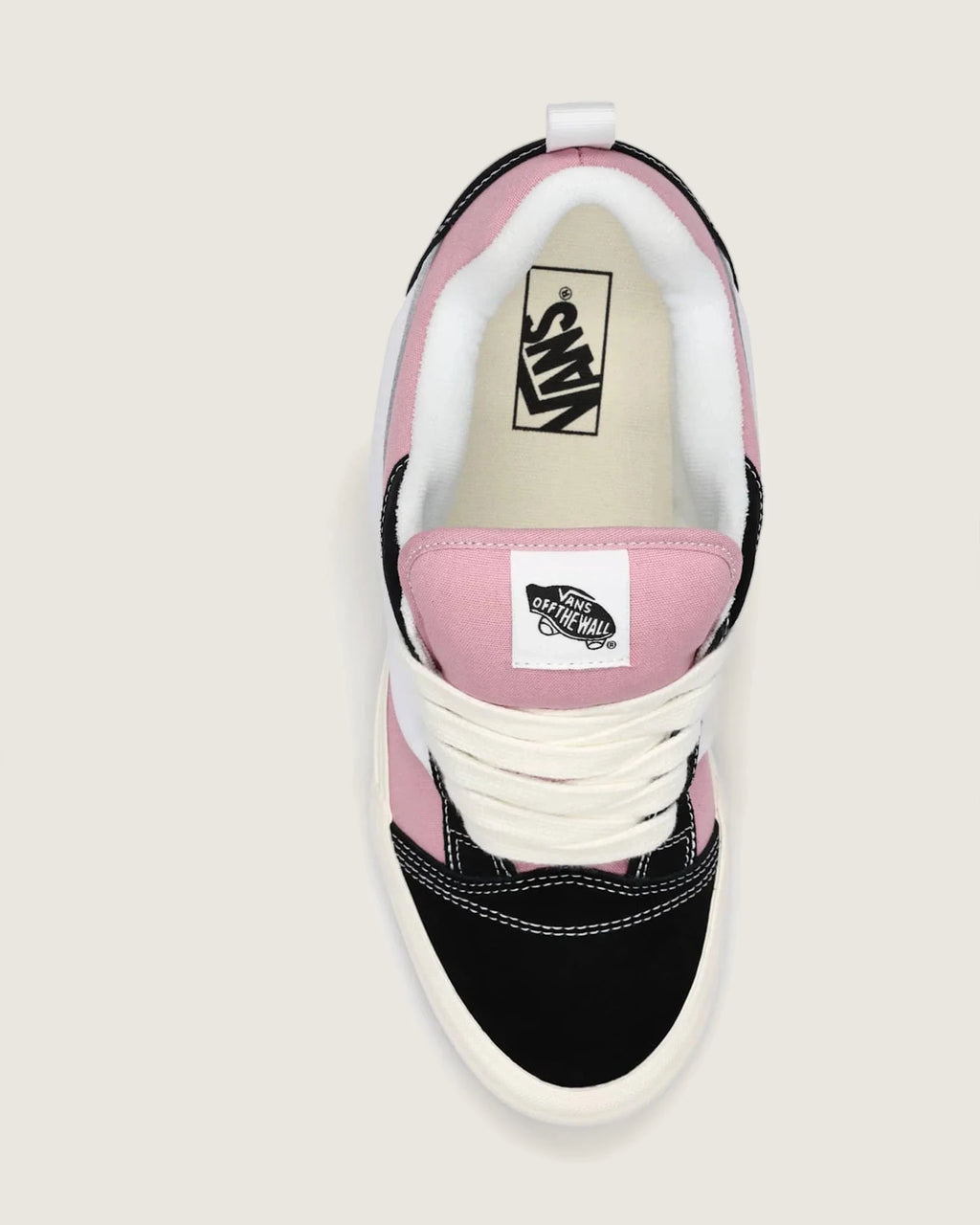 VANS Knu Skool COLOR BLOCKING BLACK/PINK Cipő kép 2
