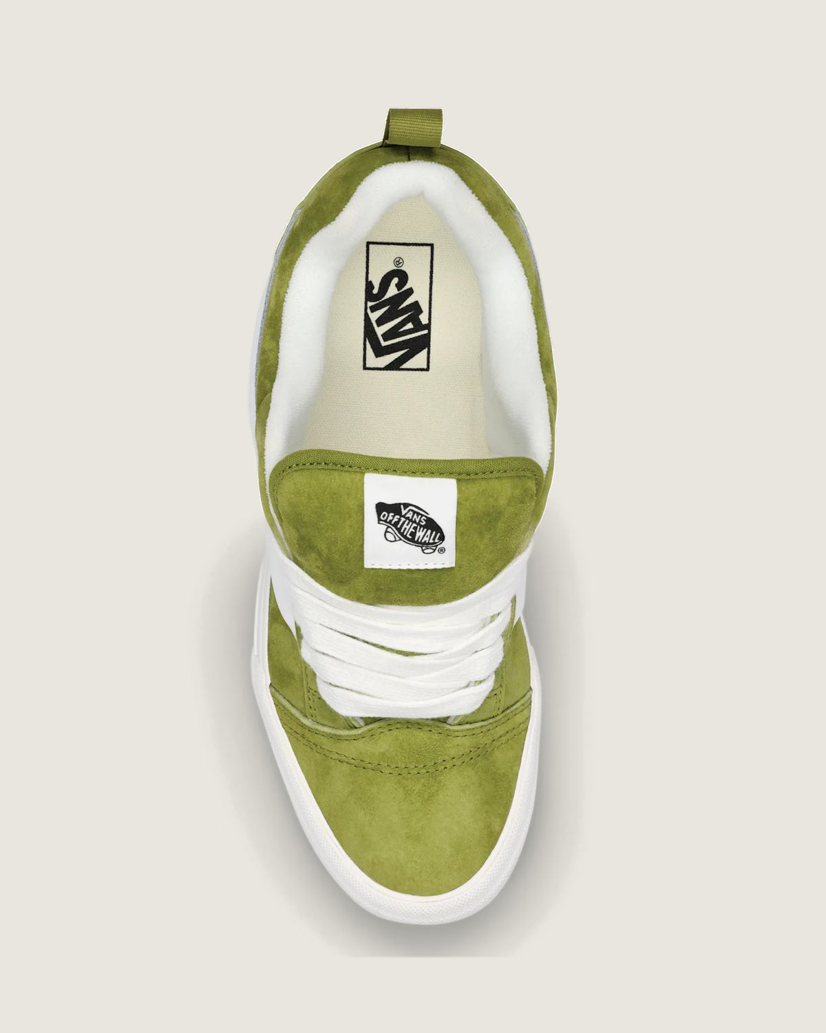 VANS Knu Skool PIG SUEDE Aged Green Cipő VN000D22EMB1 - 5