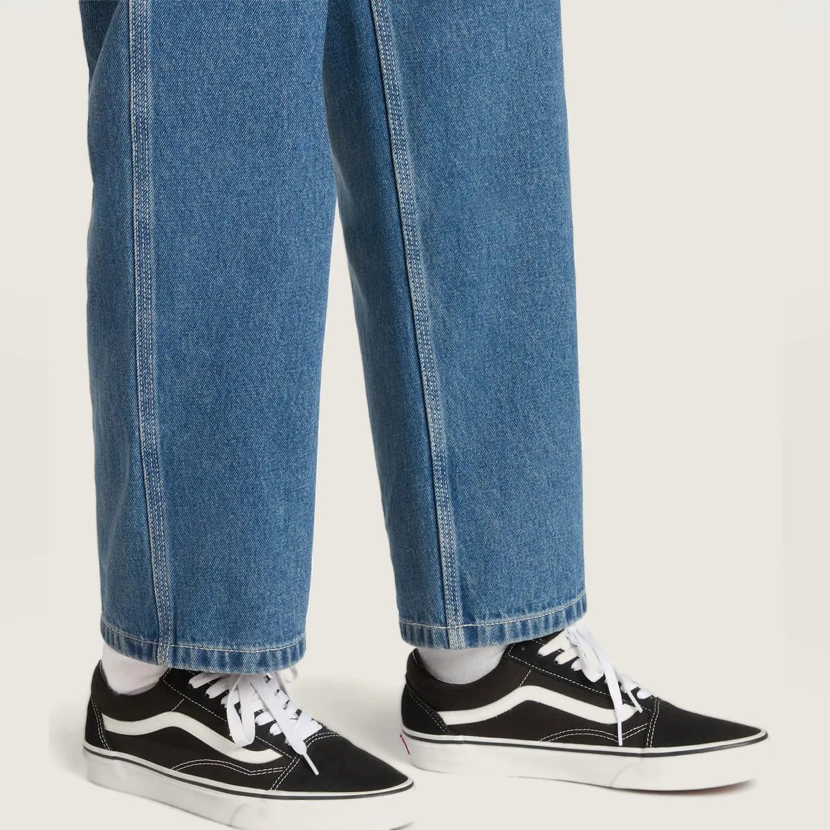 VANS UA Old Skool Black/White Cipő kép 7
