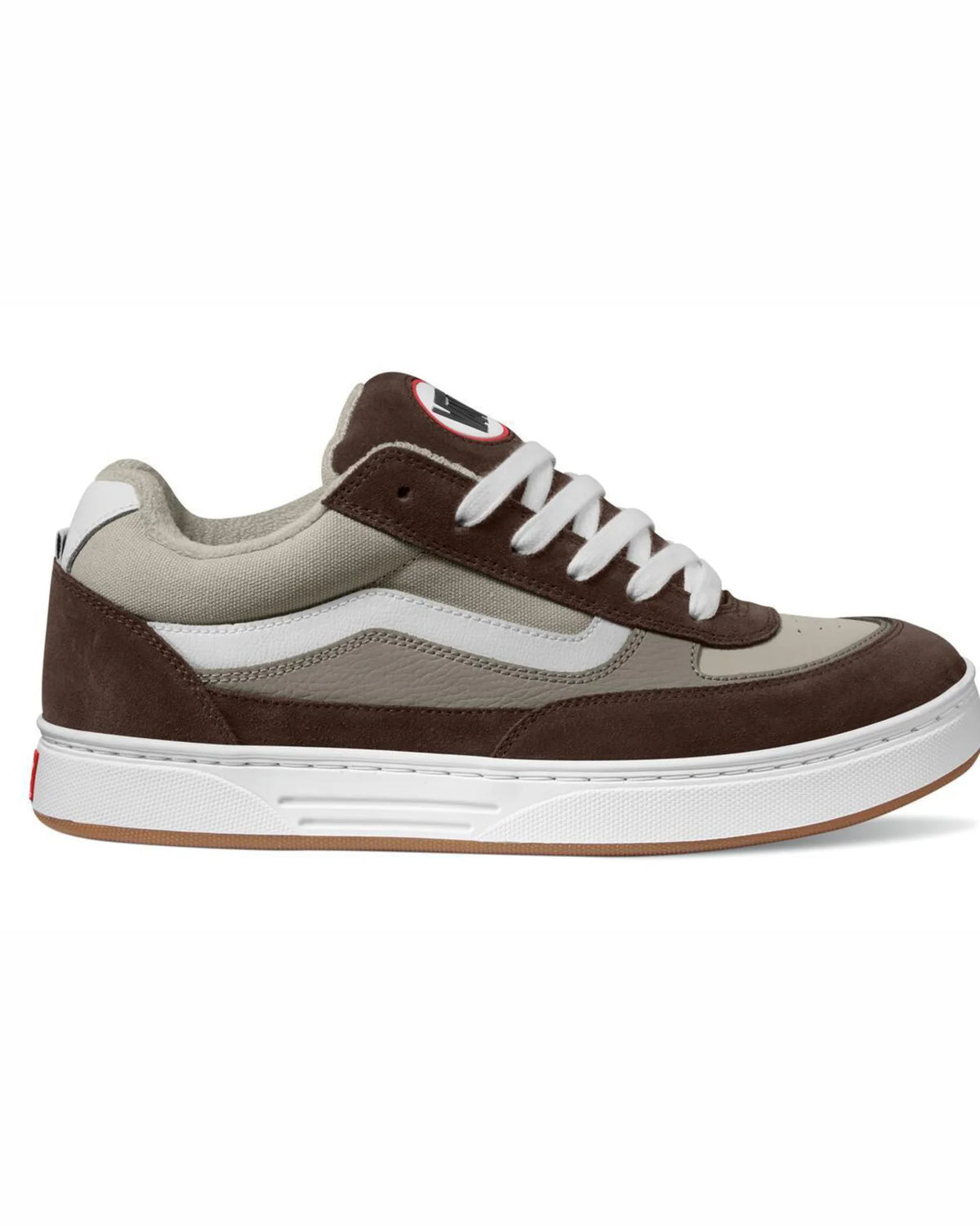 VANS Skate Estazzo BROWN/WHITE Cipő kép 1