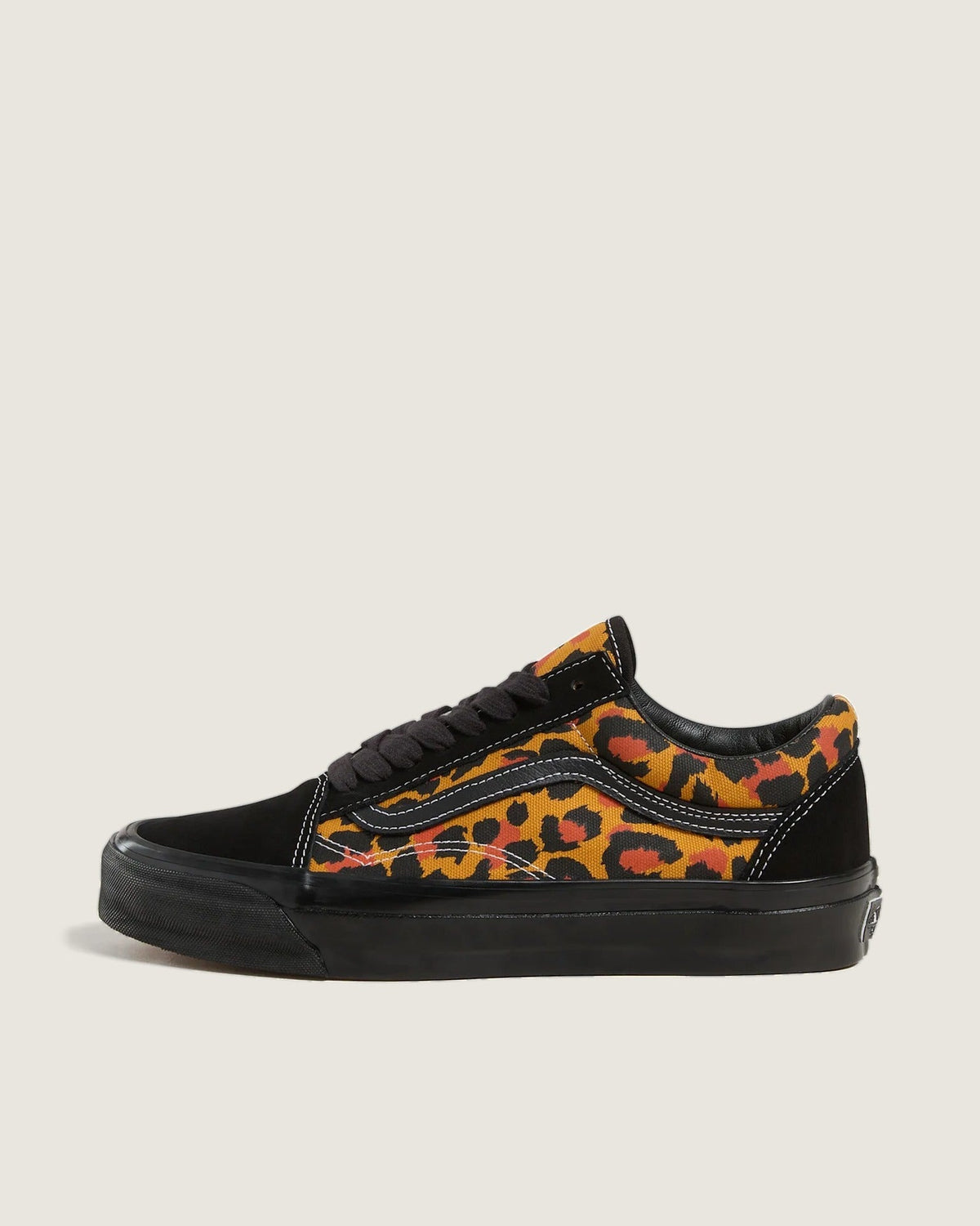 VANS LX Old Skool LEOPARD BLACK/BLACK Cipő - 1