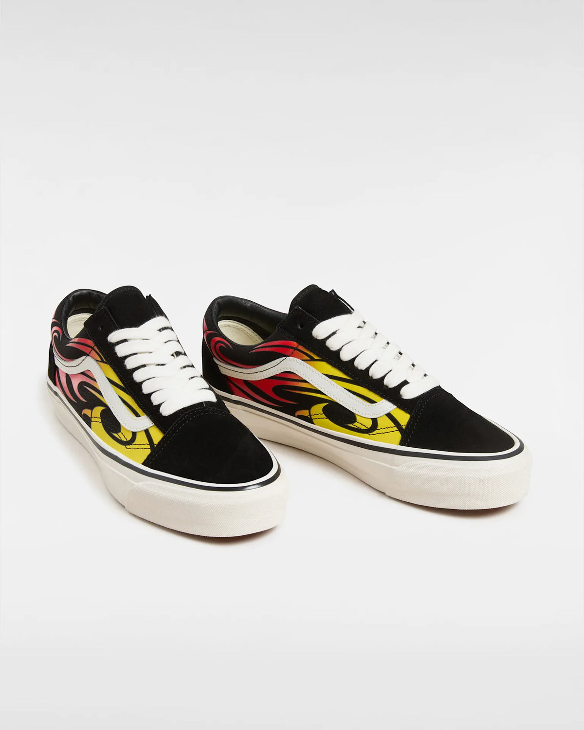 VANS LX Old Skool Y2K Flame Black/White Cipő VN000D56MCG1 - 4