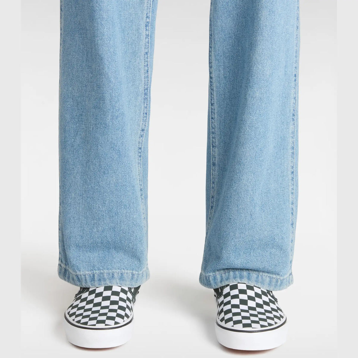 VANS Classic Slip-On COLOR THEORY CHECKERBOARD Scarab Cipő kép 5