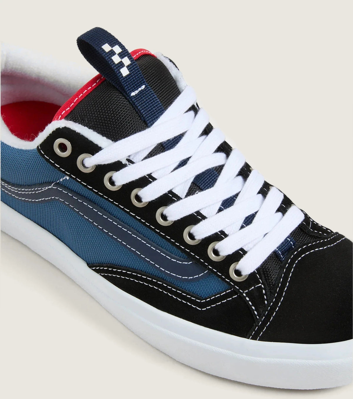 VANS Skate Old Skool 36 + BLACK/STV NAVY Cipő kép 4