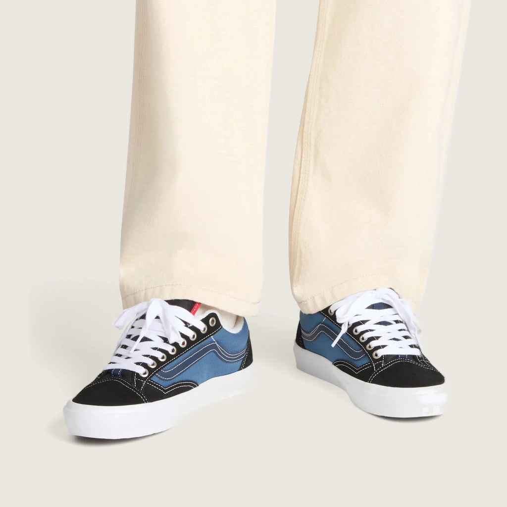 VANS Skate Old Skool 36 + BLACK/STV NAVY Cipő kép 5