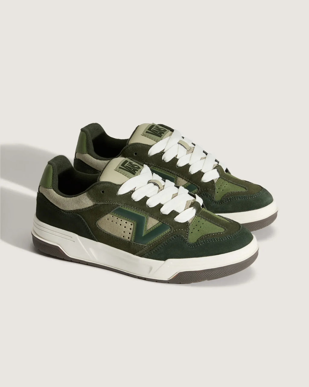 VANS Upland TONAL BLOCK GREEN/MULTI Cipő VN000D6FBGK1 - 2