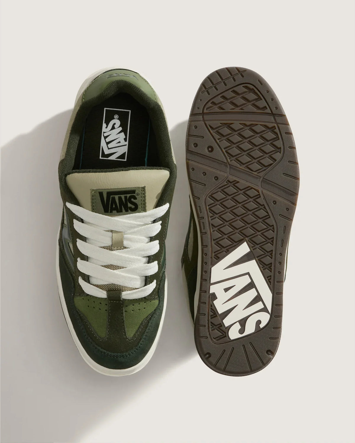 VANS Upland TONAL BLOCK GREEN/MULTI Cipő VN000D6FBGK1 - 3