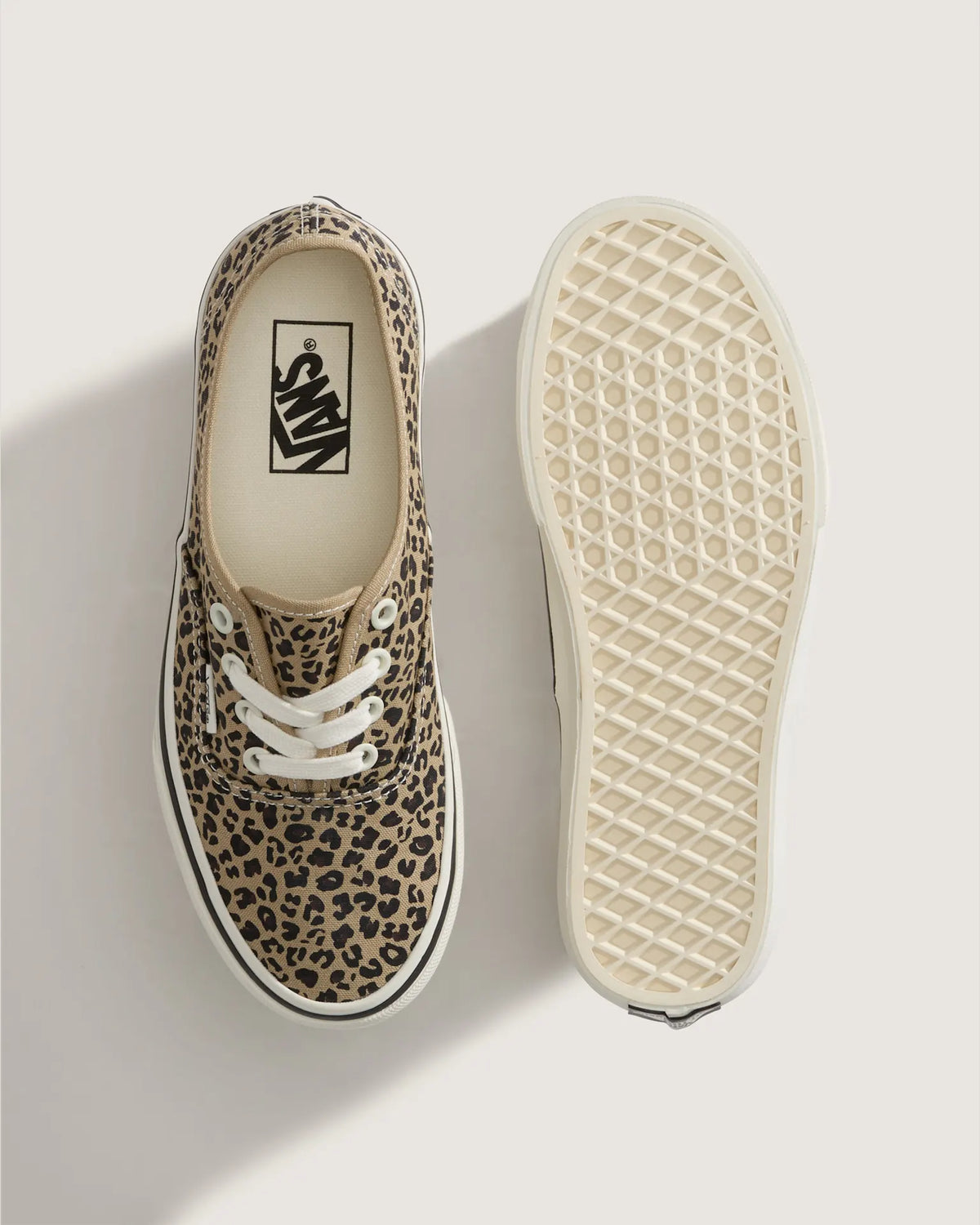 VANS Authentic BLACK/LEOPARD Cipő kép 3