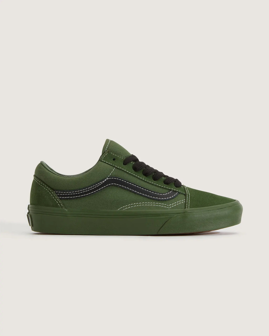 VANS Old Skool MONO POP Green/Black Cipő VN000D6W2031 - 5