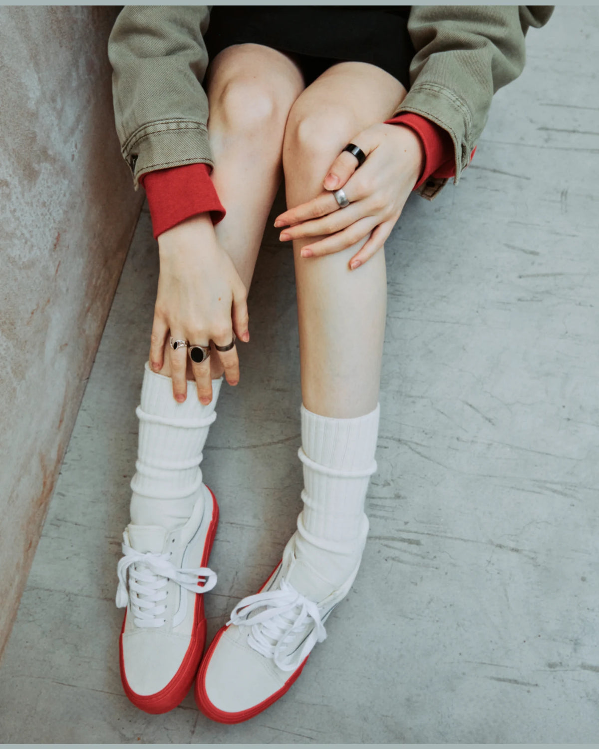 VANS Old Skool SIDEWALL Crimson Cipő VN000D6WAEF1 - 3