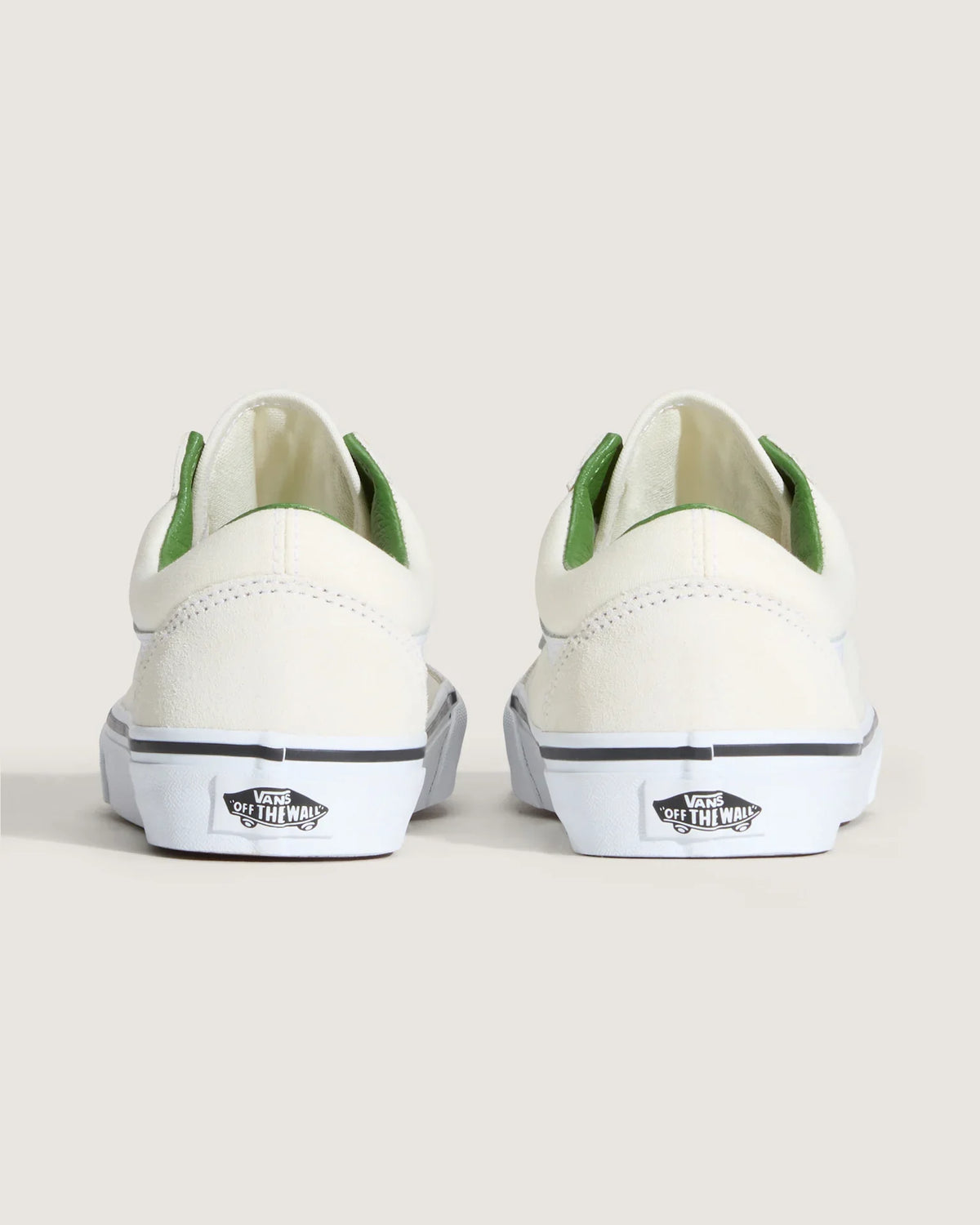 VANS Old Skool MARSHMALLOW/GREEN Cipő kép 3
