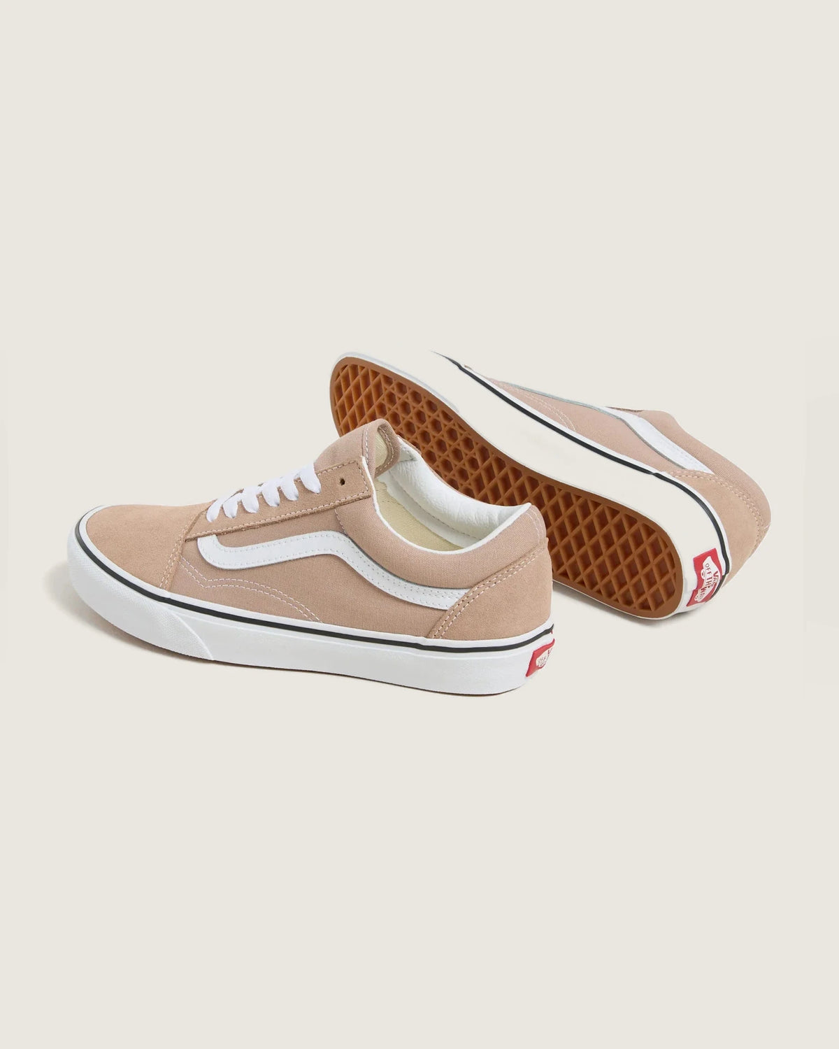 VANS Old Skool COLOR THEORY Warm Taupe Cipő kép 3