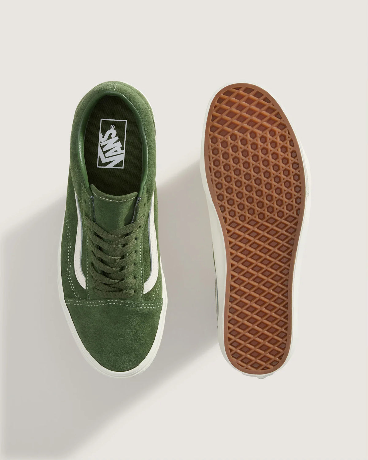 VANS Old Skool Basics Dried Kelp Cipő kép 3