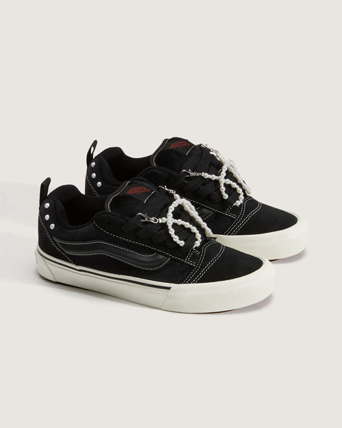 Vans Knu Skool PEARL SUEDE Black Cipő VN000D6ZBLA1 - 2