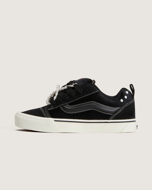 Vans Knu Skool PEARL SUEDE Black Cipő VN000D6ZBLA1 - 1