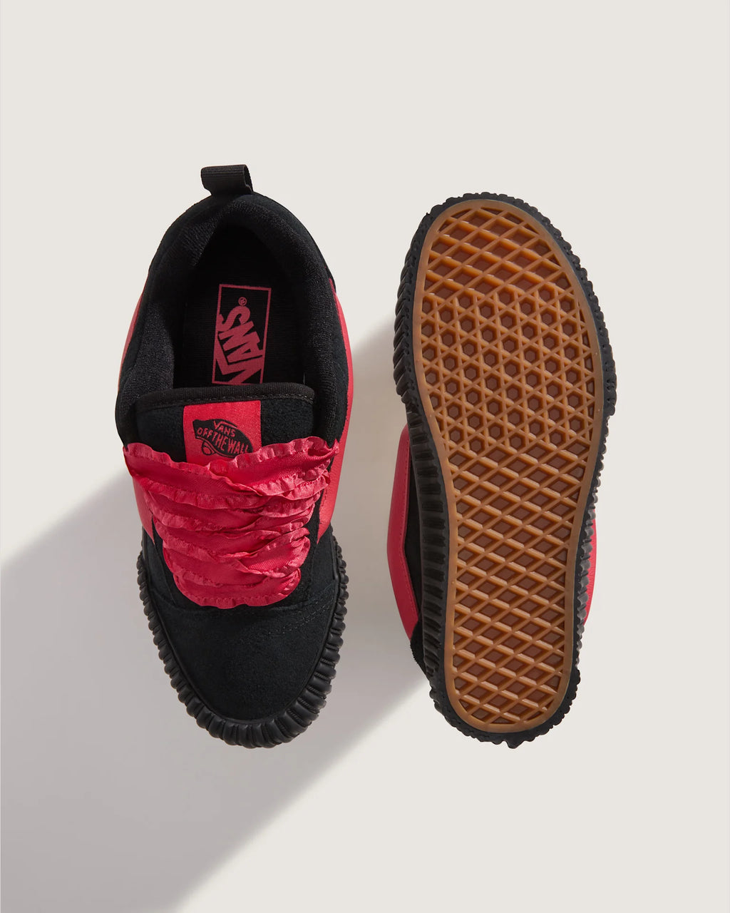 VANS Knu Skool VALENTINE Crimson Haze Cipő VN000D6ZFO91 - 4