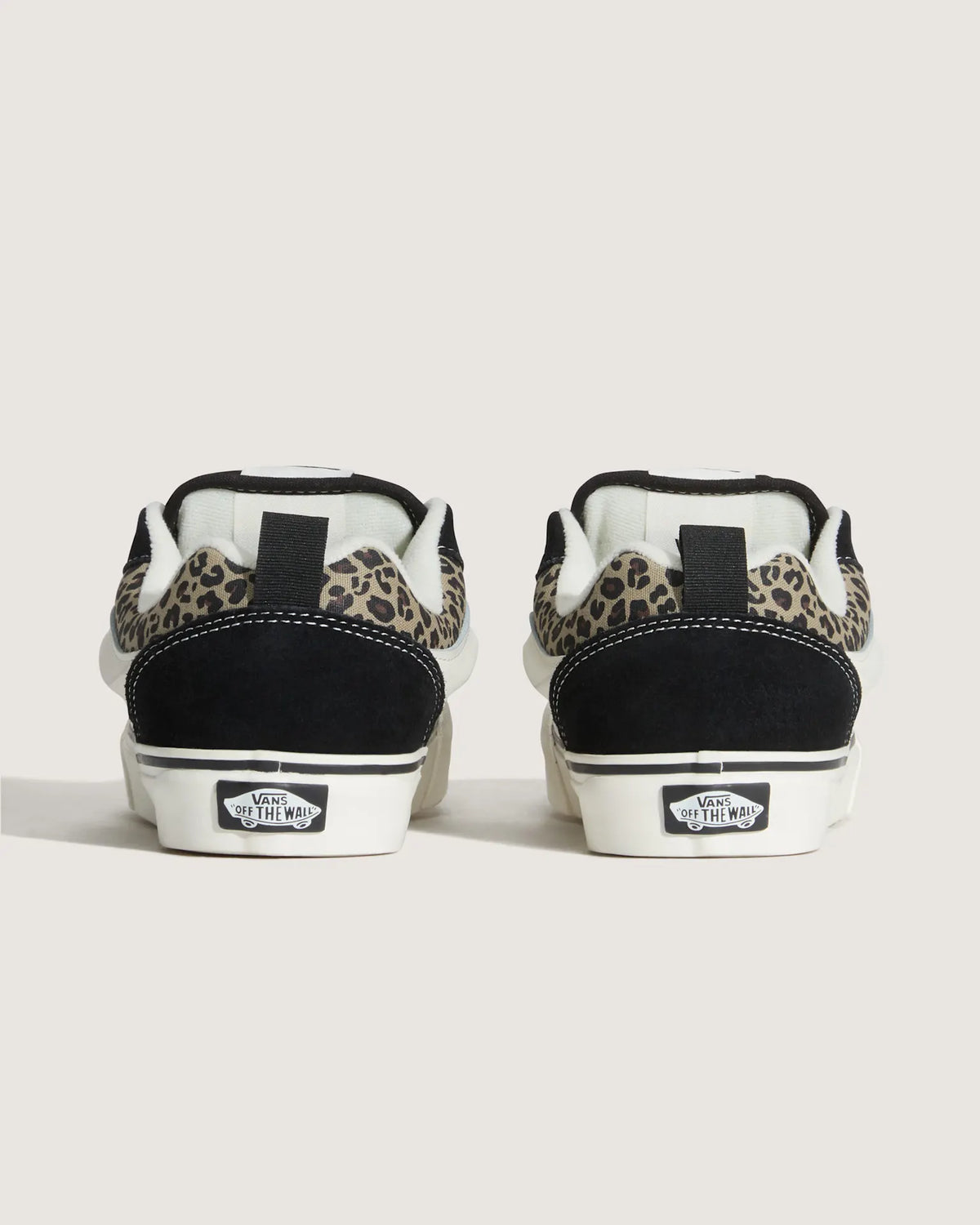 VANS Knu Skool black leopard Cipő VN000D756I71 - 4