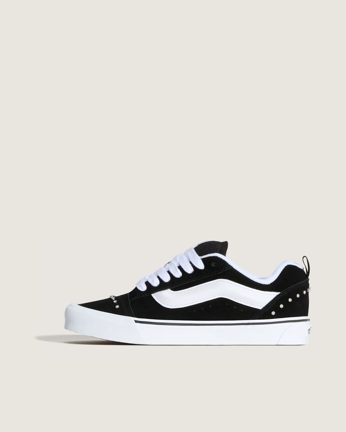 VANS Knu Skool RHINESTONE BLACK/WHITE Cipő - 1