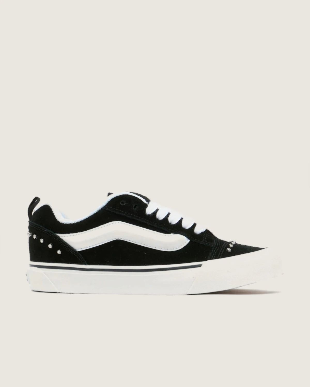 VANS Knu Skool RHINESTONE BLACK/WHITE Cipő kép 1