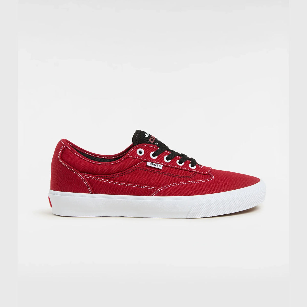 VANS Skate Curren Caples RED/WHITE Cipő kép 1