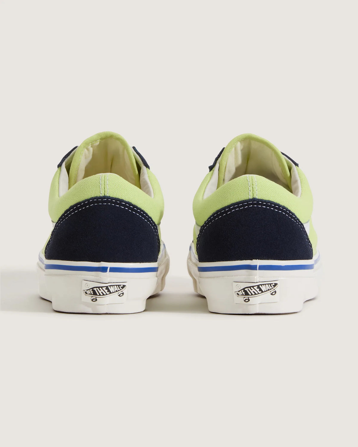 VANS LX Old Skool NINETIES Navy/Lime Cipő VN000D9JEZR1 - 4