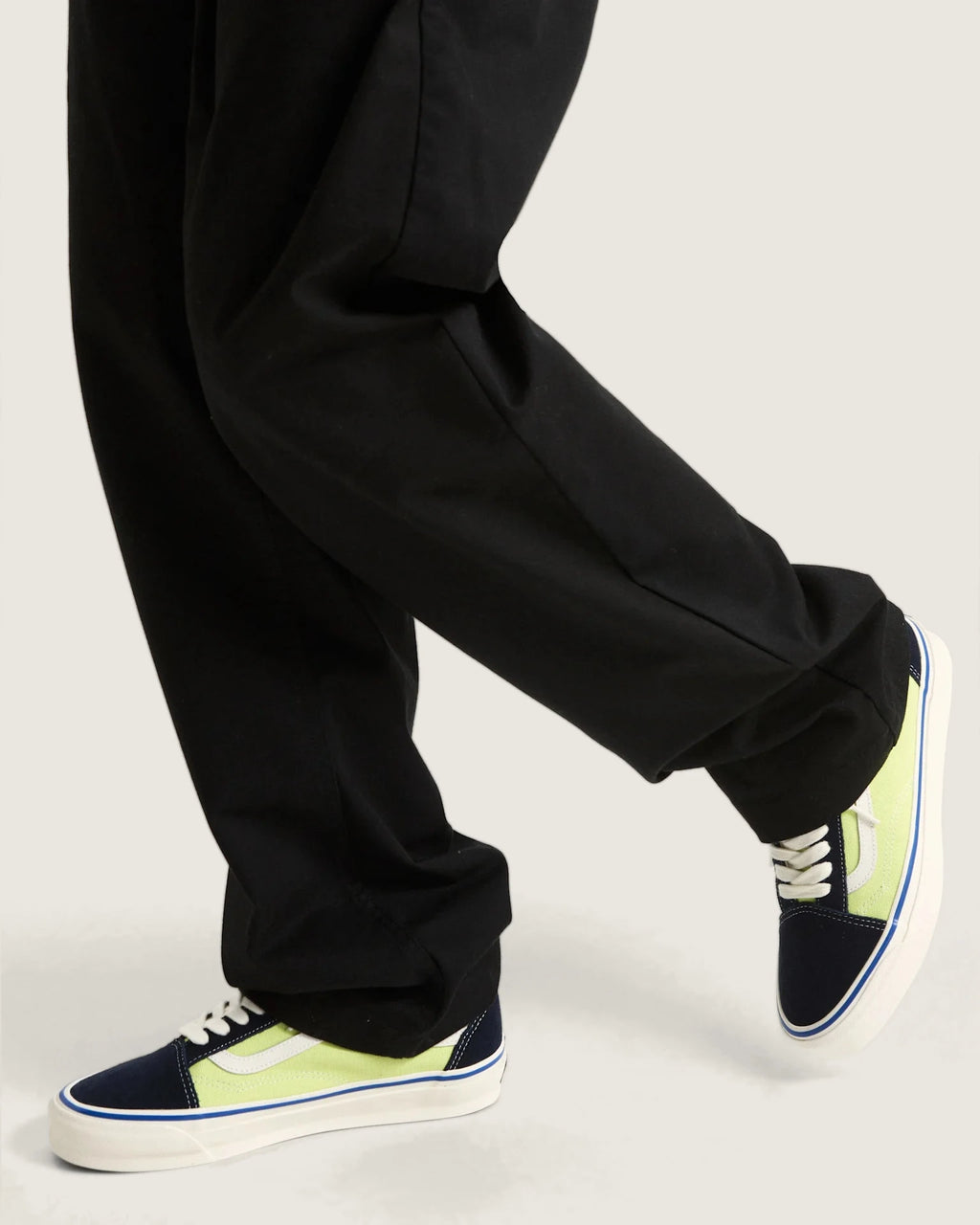 VANS LX Old Skool NINETIES Navy/Lime Cipő VN000D9JEZR1 - 5