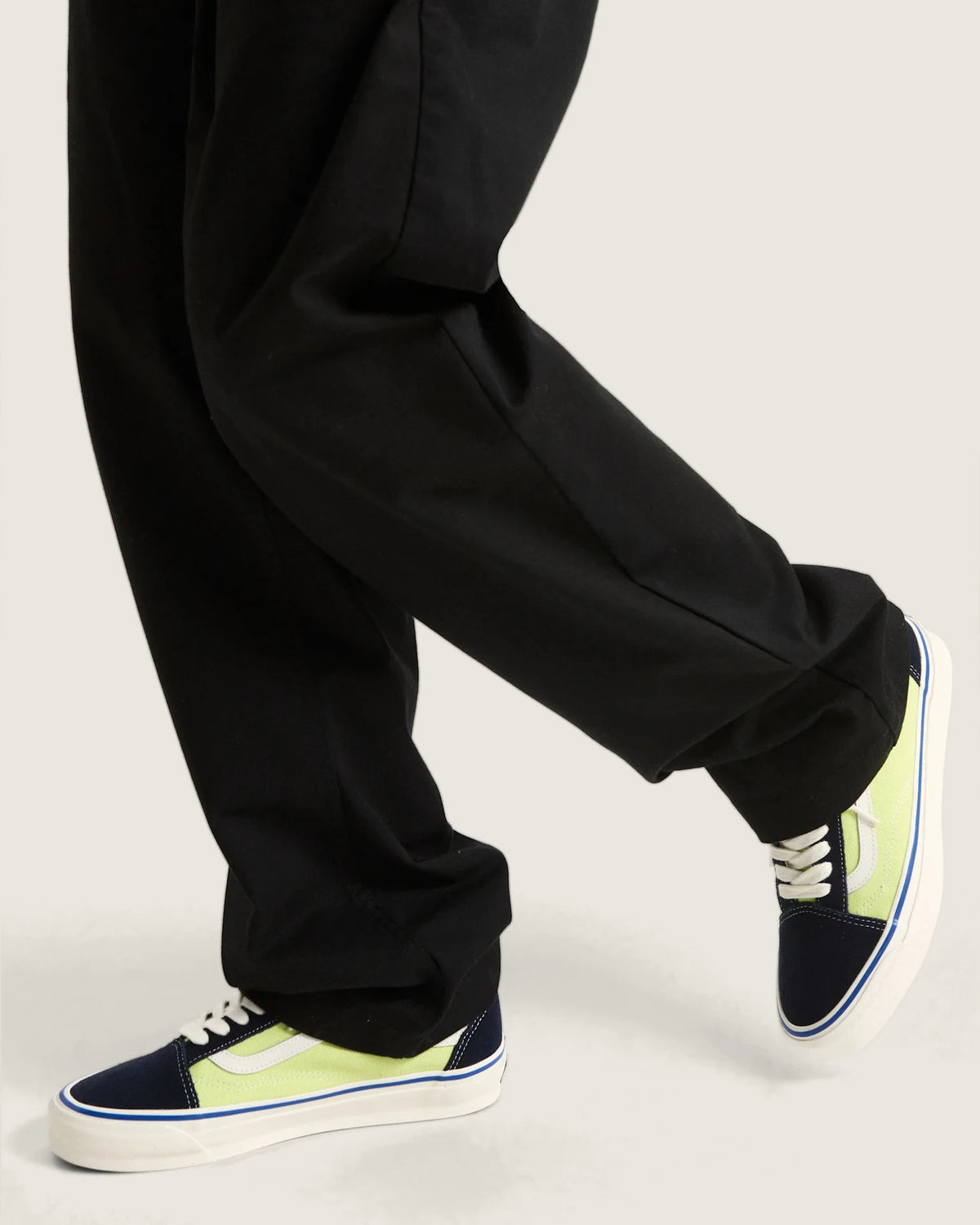 VANS LX Old Skool NINETIES Navy/Lime Cipő VN000D9JEZR1 - 5