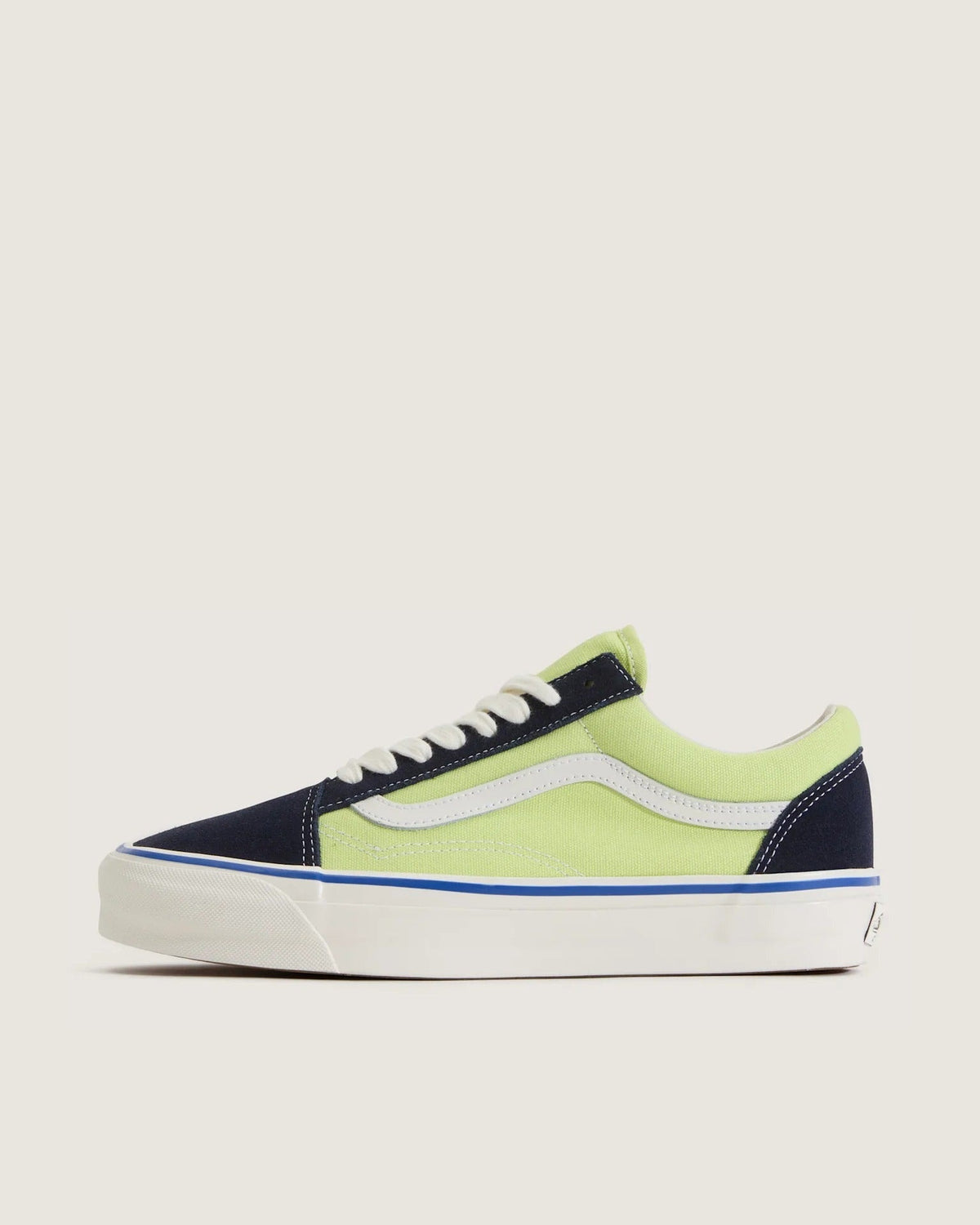 VANS LX Old Skool NINETIES Navy/Lime Cipő VN000D9JEZR1 - 1