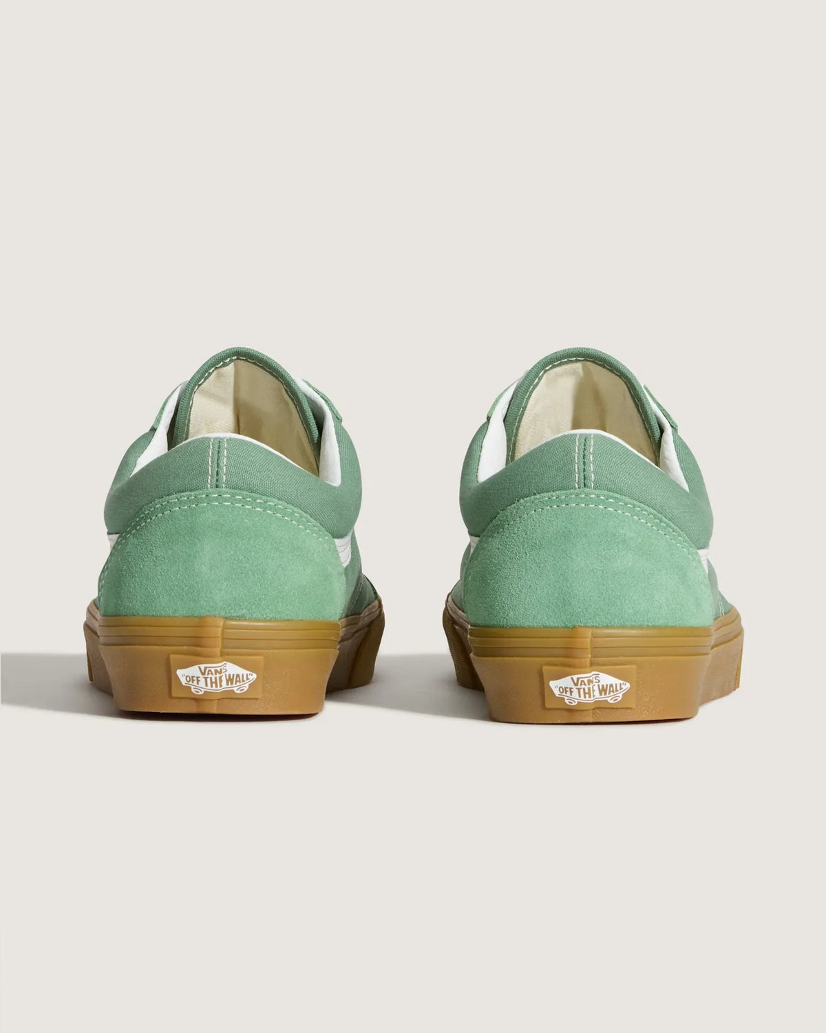 VANS Old Skool GREEN/GUM Cipő kép 4