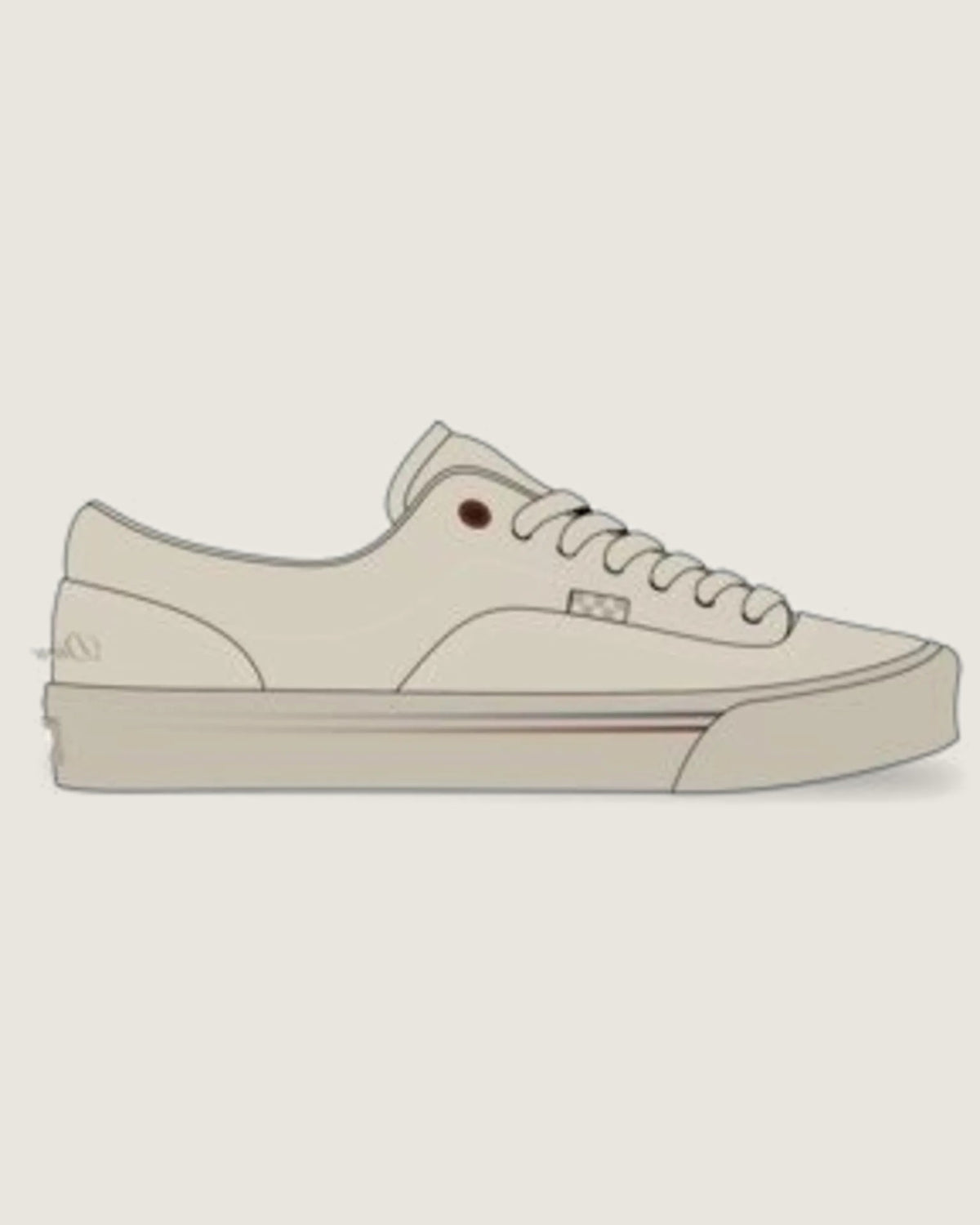 VANS Skate Era Stub DIME Taupe Cipő VN000DA3TUP1 - 5