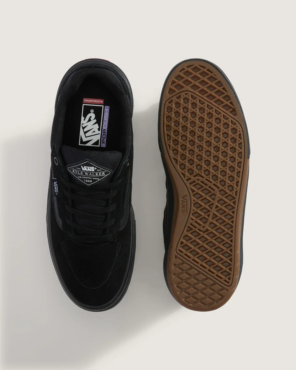 Vans Skate Kyle Walker Wafflecup Blackout Cipő VN000DA41OJ1 - 3